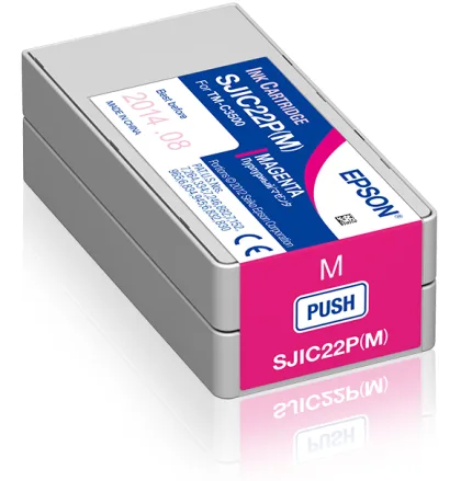 Epson ÷ Tinta original sjic22p magenta 32.5ml