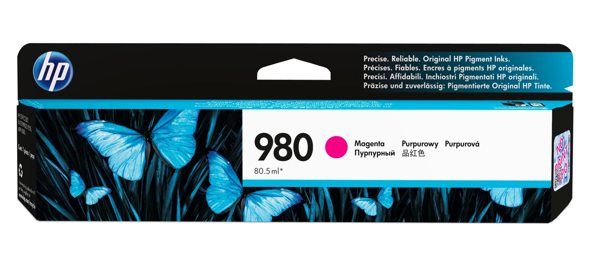 ÷ Tinta original hp n980 magenta d8j08a 110ml