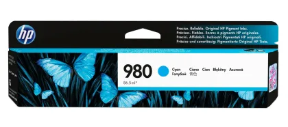 HP ÷ Tinta original n980 cian