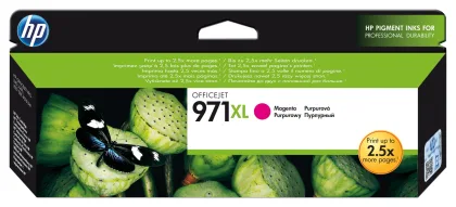 HP ÷ Tinta original n971xl magenta cn627ae 86.5ml