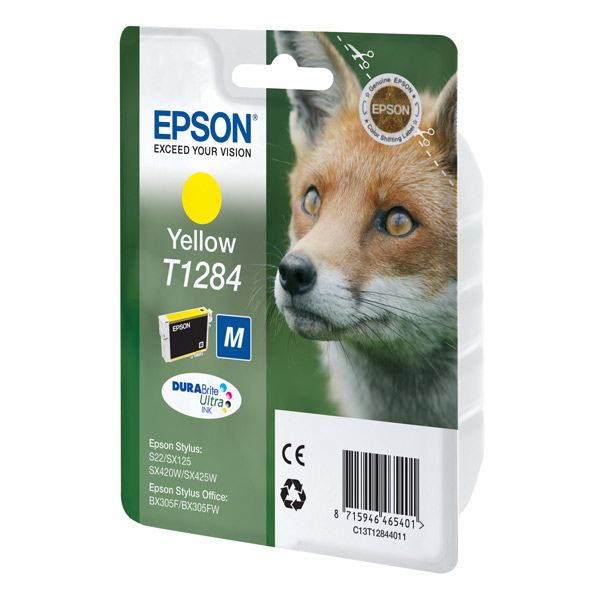 ÷ Tinta original epson t1284 amarillo c13t12844011 3.5ml