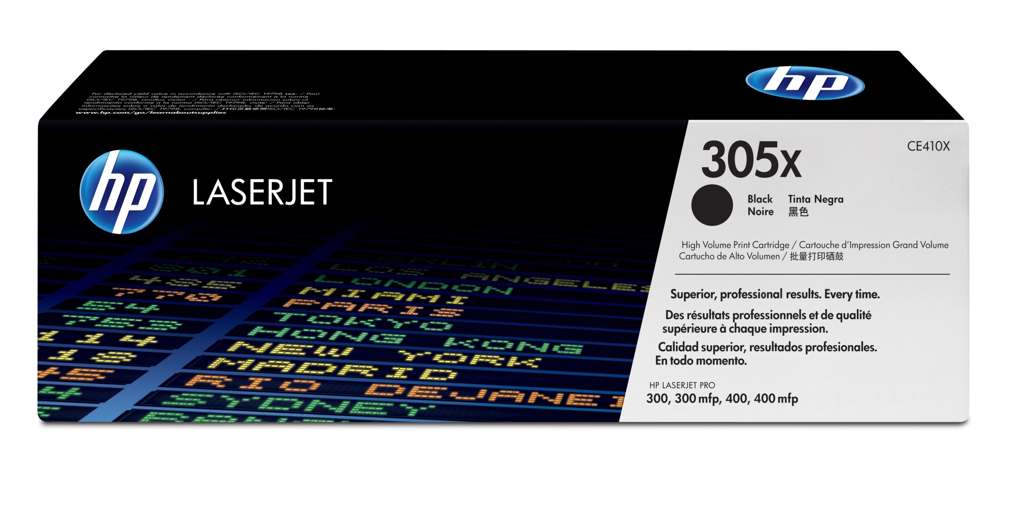 ÷ Tóner original hp ce410x negro 305x 4.000 páginas