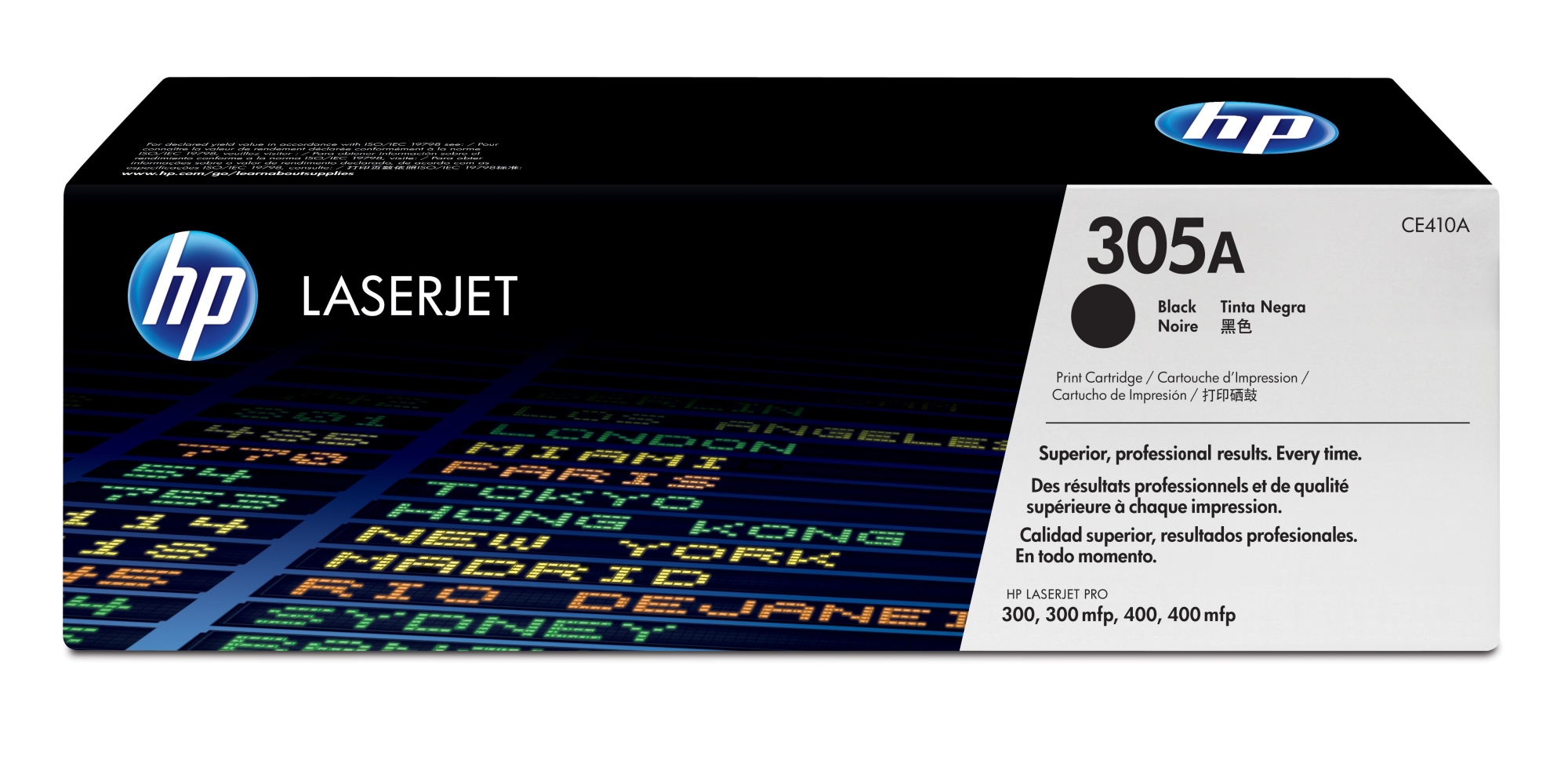 ÷ Tóner original hp ce410a negro 305a 2.090 páginas