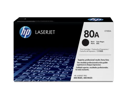 HP ÷ Tóner original cf280a negro
