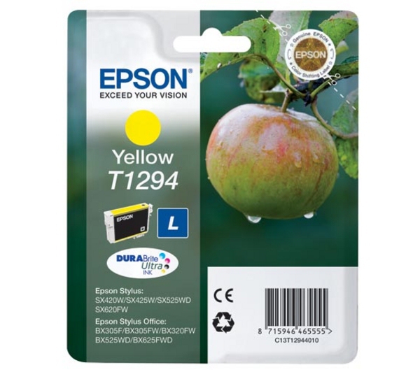 ÷ Tinta original epson t1294 amarillo c13t12944011 7ml