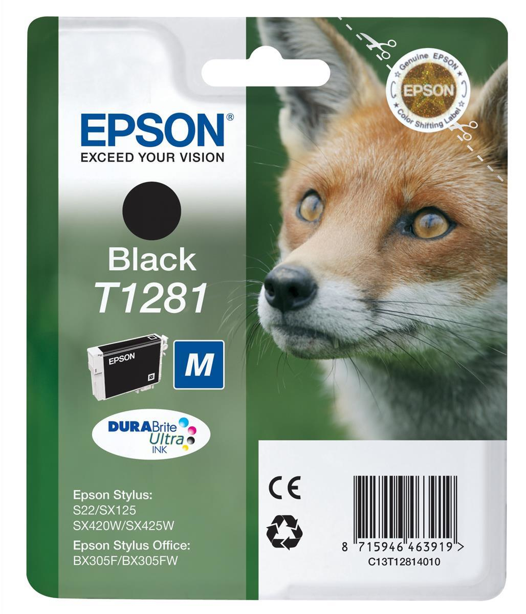 ÷ Tinta original epson t1281 negro c13t12814011 5.9ml