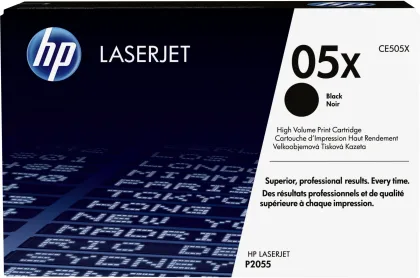 HP ÷ Tóner original ce505x negro