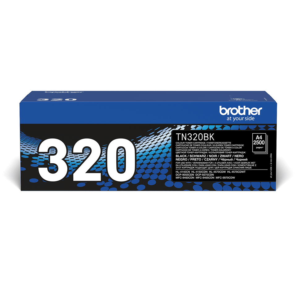 ÷ Tóner original brother tn320bk negro 2.500 páginas