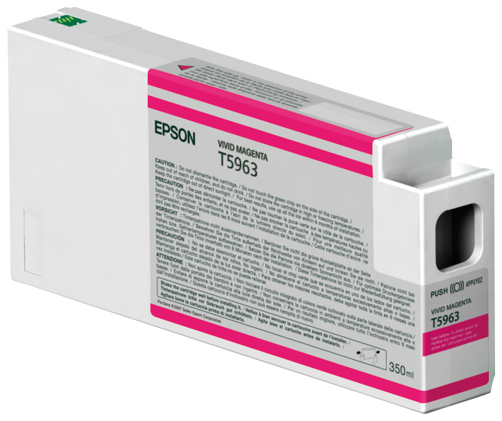 ÷ Tinta original epson t5963 magenta vivo 13t596300 350ml