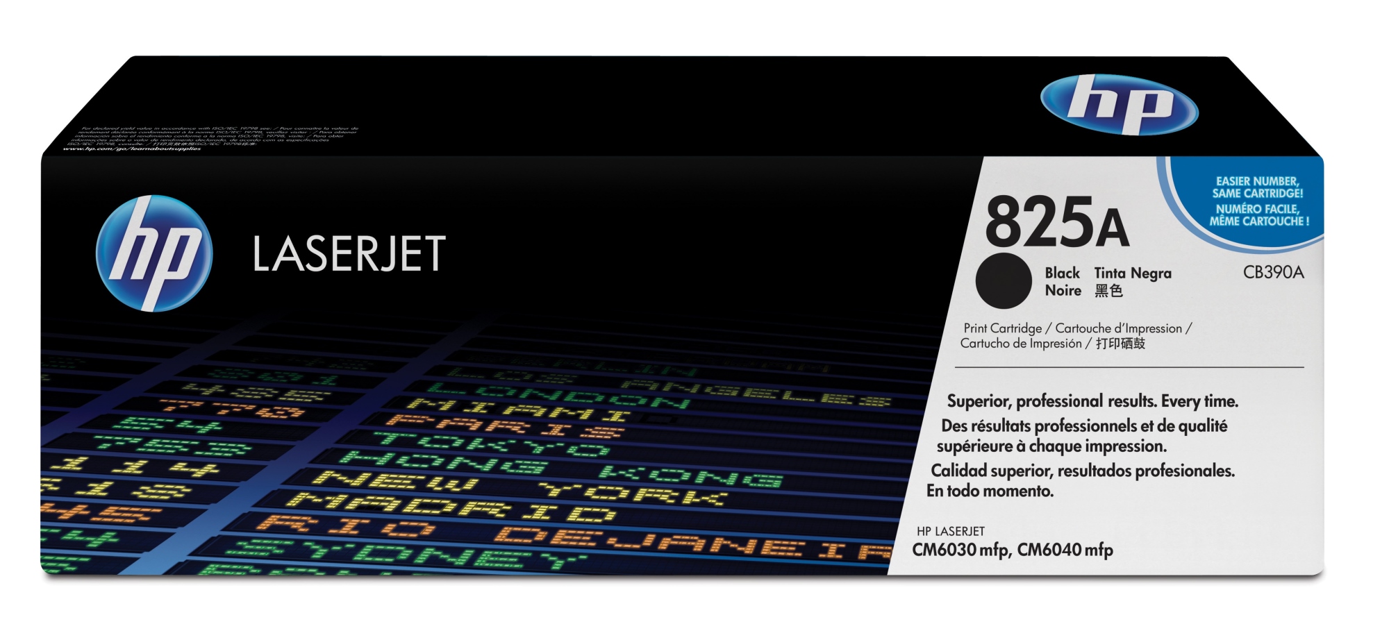 ÷ Tóner original hp cb390a negro 825a 19.500 páginas