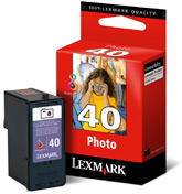 Lexmark Z1520, Multifuncion X4850/6570/9350/9570 Cartucho Nº40 Photo