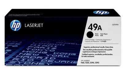 HP ÷ Tóner original q5949a 49a negro