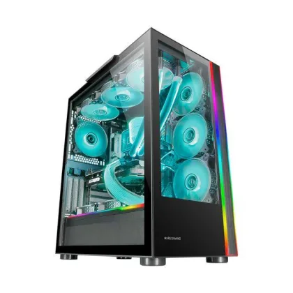 Mars Gamin ÷ Caja e-atx mars gaming mc-ultra black