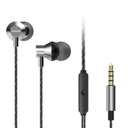 Aiwa ÷ Auricular intrauditivo estm-50sl silver