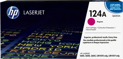 HP ÷ Tóner original q6003a 124a magenta 2.000 páginas