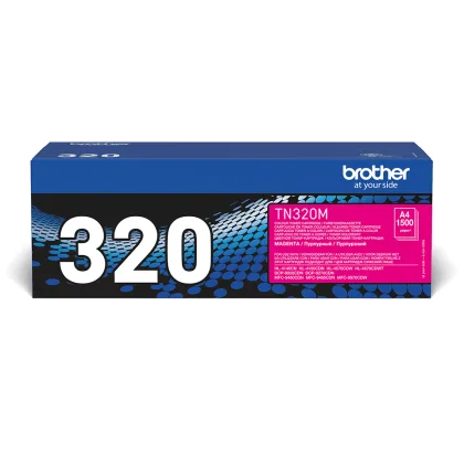 Brother ÷ Tóner original tn320m magenta 1.500 páginas