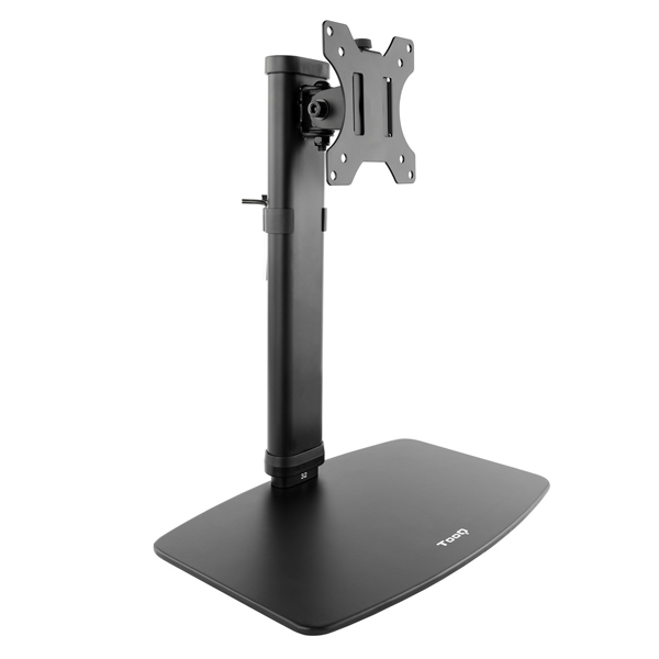 ÷ Soporte de mesa tooq db1127tn-w para 1 pantalla de 17-27\" max. 6kg vesa 75x75 y 100x100 blanco