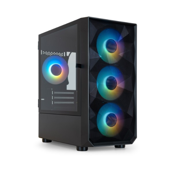 ÷ Caja microatx gaming tooq tqgcc901-b \"seizure\" negra micro atx/mini itx ventala lateral con bisagra