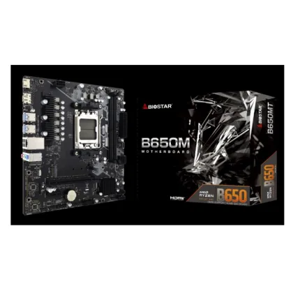 Biostar ÷ Pb b650mt m-atx skt am5 – HDMI / DisplayPort