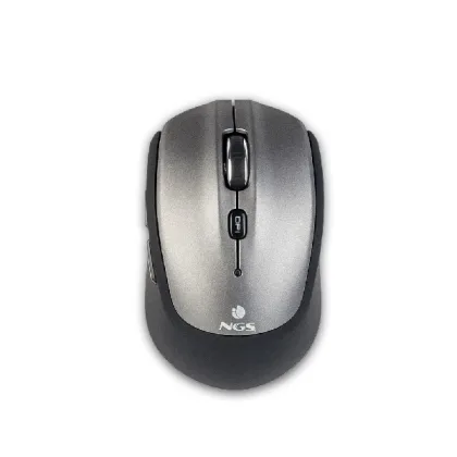 NGS ÷ Mouse wireless y plata / negro – Bluetooth