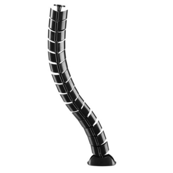 ÷ Organizador de cables equip 650861 de doble canal color negro