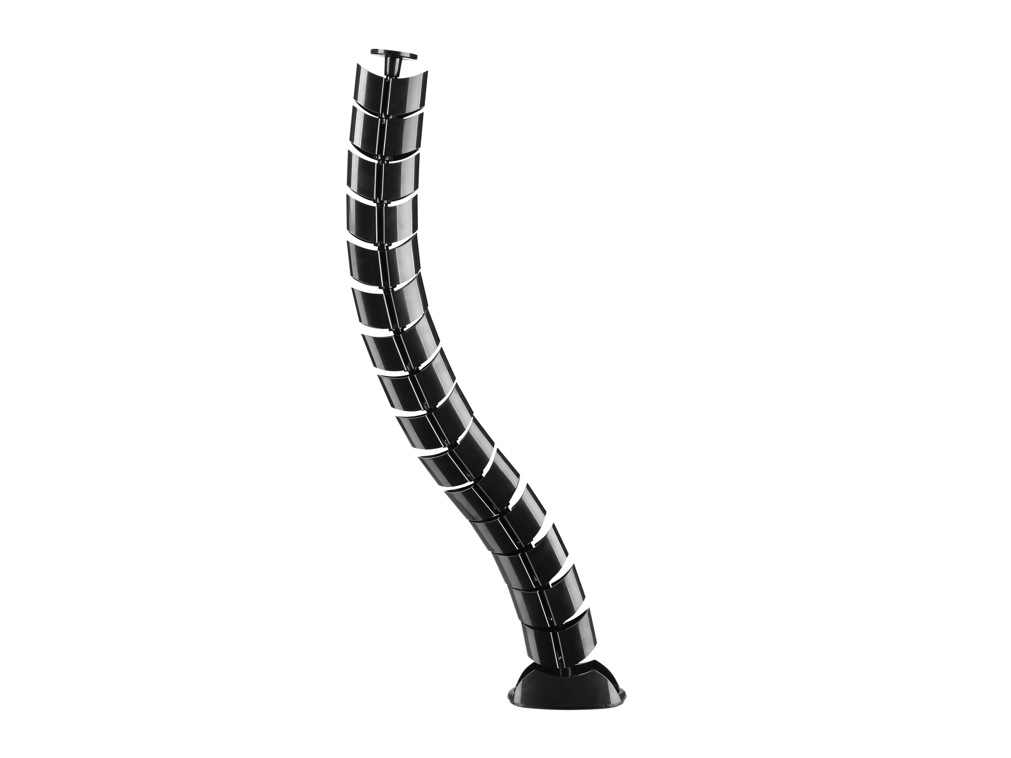 Equip Organizador de Cables Doble Canal Color Negro