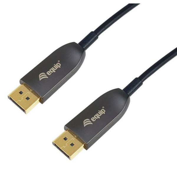 ÷ Cable displayport a displayport 1.4 activo optico 8k 60hz 15m equip 119441