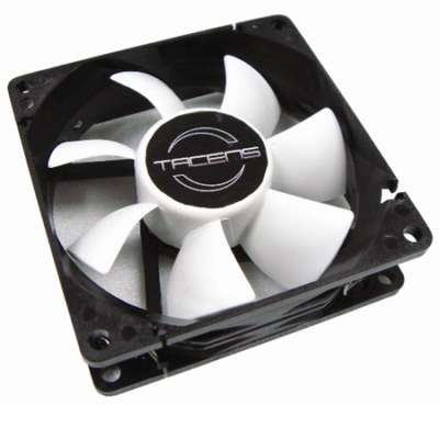 ÷ Ventilador interno tacens 3 auraii 8x8 12db, fluxus bearing, antivibration pad bajo ruido