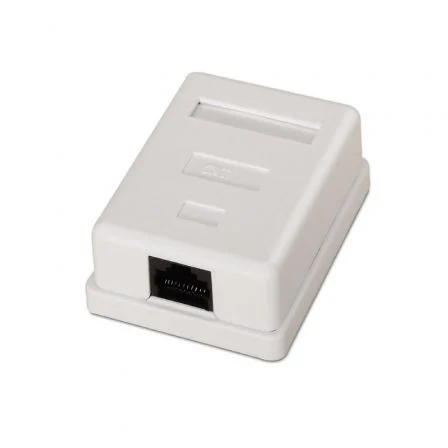 Aisens Roseta de Superficie A139-0301/ Cat.6/ 1 Toma