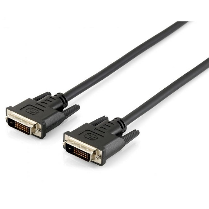 ÷ Cable dvi equip dual link macho - macho 3m con ferritas (dvi-d) 118933