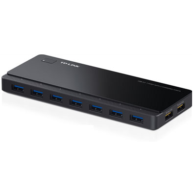 Tplink ÷ Hub USB 3.0 TP-LINK uh720 USB 3.0 7 puertos + 2 puertos de carga dise?o…