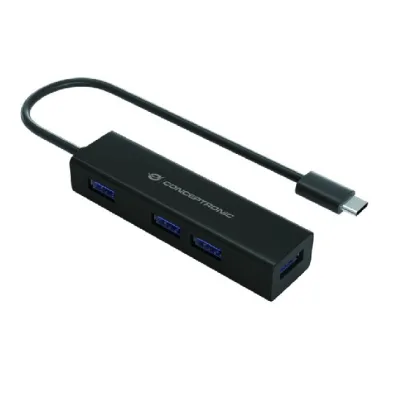 Conceptron ÷ Hub negro – USB-C