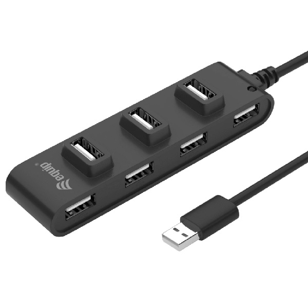 ÷ Hub usb 2.0 equip life a 7xusb-a 2.0