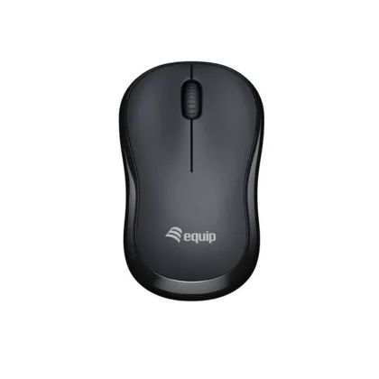 Equip Mouse raton comfort wireless inalambrico - 1200dpi negro
