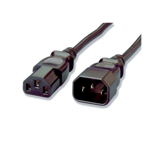 ÷ Cable alargo alimentacion iec macho - hembra equip 1,8m 112100