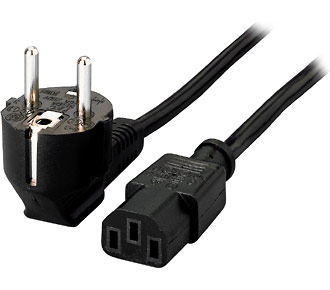 ÷ Cable alimentacion red a pc equip 1.8m 112120