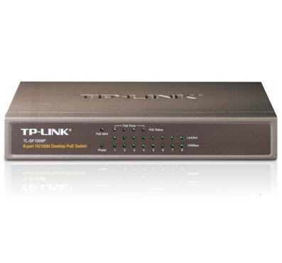 ÷ Switch no gestionable tp-link sf1008p 8p ethernet sobremesa no rack con 4p poe