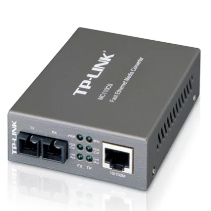 Tplink ÷ Convertidor fibra TP-LINK mc110cs – RJ45