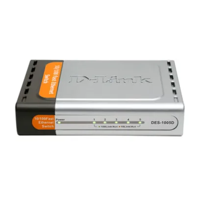 Dlink ÷ no gestionable D-LINK des-1005d 5p ethernet sobremesa no rack