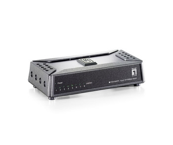 ÷ Switch level one no gestion 8 puertos 10/100 mini no rack base magnetica