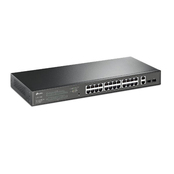 ÷ Switch semigestionable poe+ tp-link tl-sg1428pe 28p giga de estos 24p poe+ (250w) 2p giga sfp