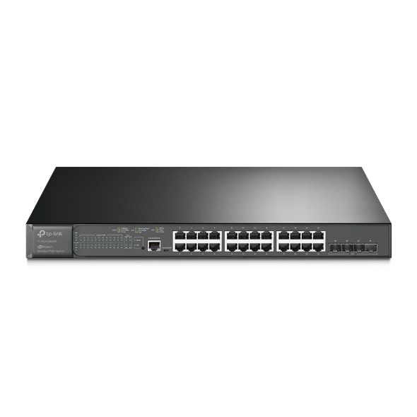÷ Switch semigestionable jetstream tp-link sg3428xmp 28p gigabit de los cuales 24p gigabit poe+ (384w)