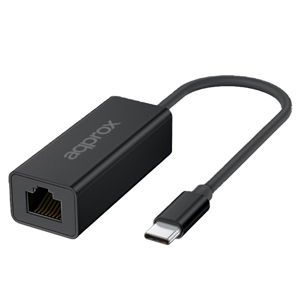 ÷ Adaptador de red 2.5gb rj45 a usb type c approx appc57