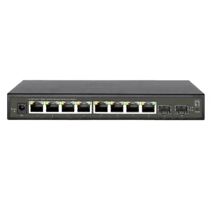 Level One ÷ semigestionable hilbert 8p giga + 2p SFP giga carcasa metalica