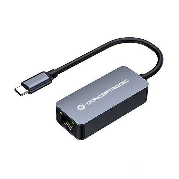 ÷ Adaptador de red usb-c 3.2 a 2.5gb rj45 conceptronic