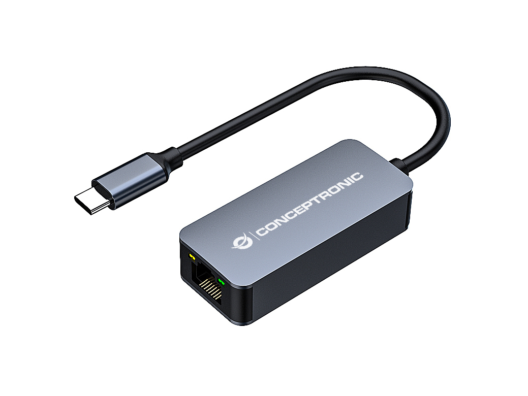 Conceptronic Adaptador – USB-C / RJ45