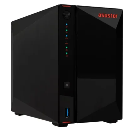 Asustor ÷ Servidor nimbustor 2 gen2 as5402t 2 bahias 4xm.2 NVME celeron n5105 2.0ghz 4gb – HDMI / RJ45