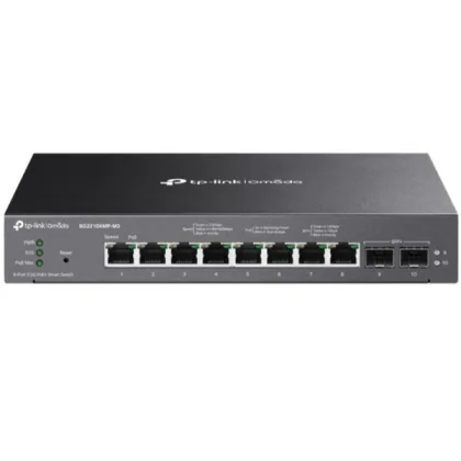 Tplink ÷ semigestionable TP-LINK sg2210mp-m2 10p 8p poe+ 2.5gbs + 2p 10g sfp+ total 160w POE