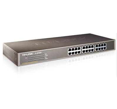 ÷ Switch no gestionable tp-link sf1024 24p ethernet carcasa metalica 19\" rack