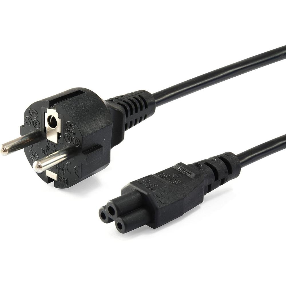 ÷ Cable alimentacion trebol equip 1,8m (portatiles-nucs) 112150